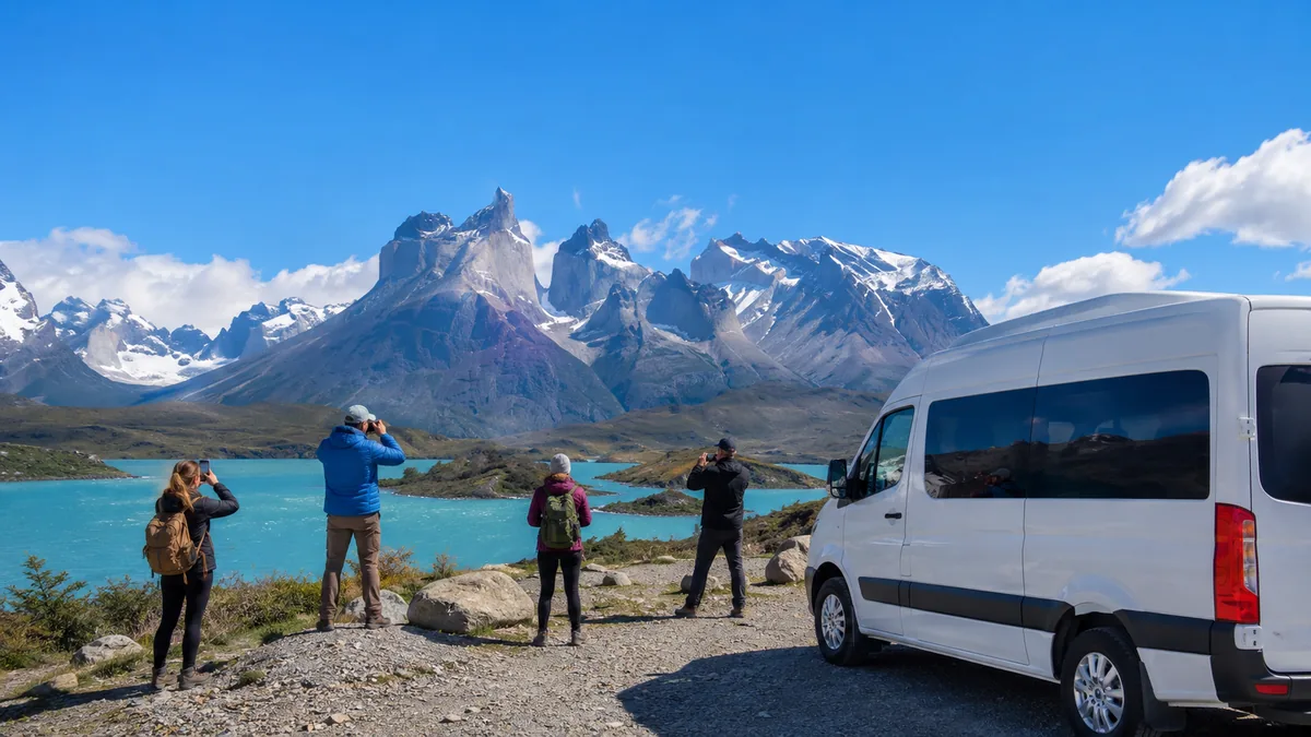 Puerto Natales: Tour de Día Completo a Torres del Paine